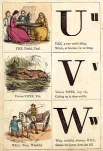 Alphabet illustré - English School